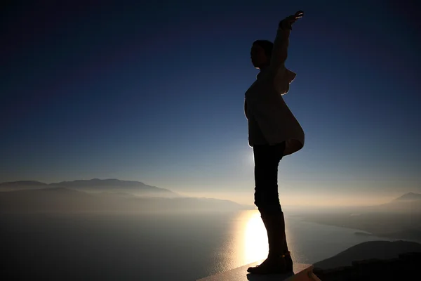 Enjoying the view — Stock Photo, Image