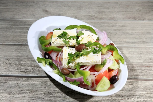 Greek salad — Stock Photo, Image