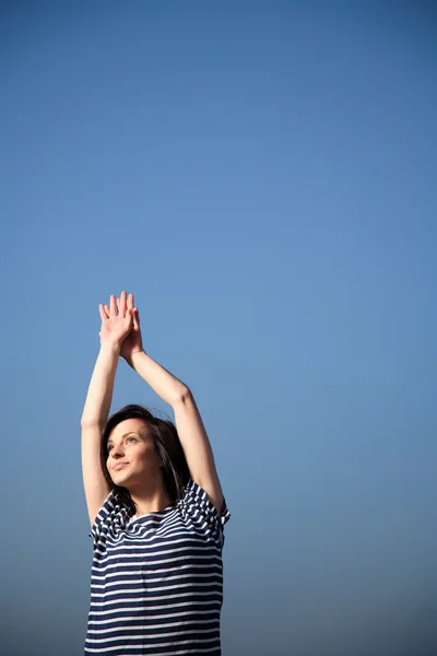 Krásná mladá dívka — Stock fotografie