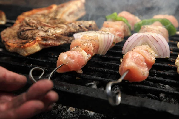 Grilling time — Stock Photo, Image