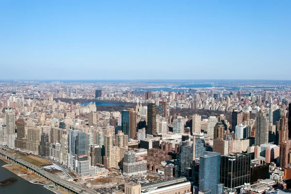 Vista aérea de la ciudad de Nueva York —  Fotos de Stock