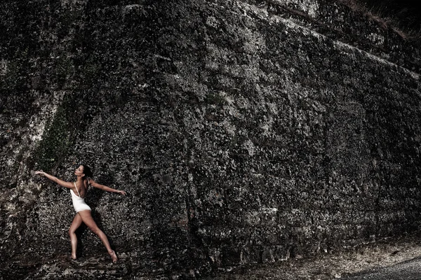 Hermosa bailarina — Foto de Stock