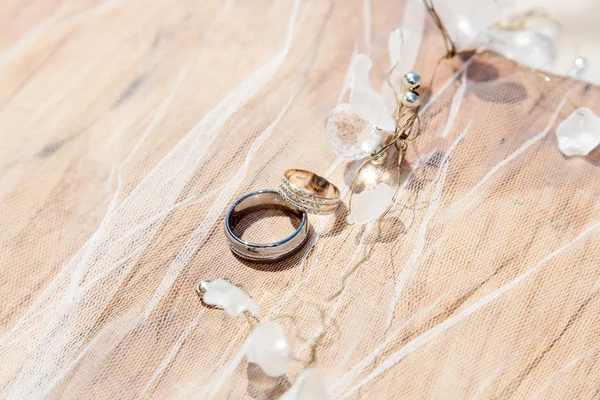 Anillos de boda — Foto de Stock