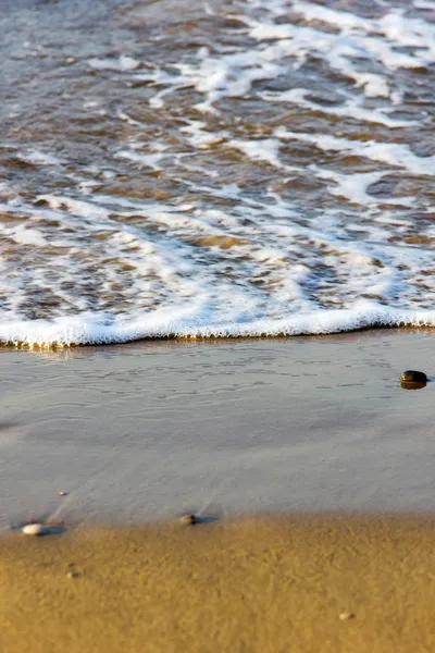 Ondas na praia — Fotografia de Stock