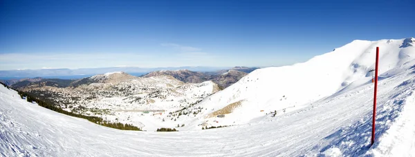 Sunny day on the top of a mountain — Stock Photo, Image