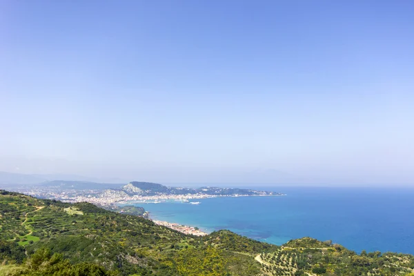 Panoramic view of zante island — Stock Photo, Image