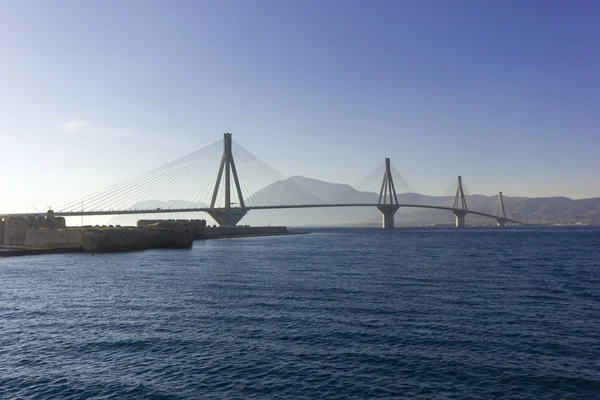 Мост Рио в Греции — стоковое фото