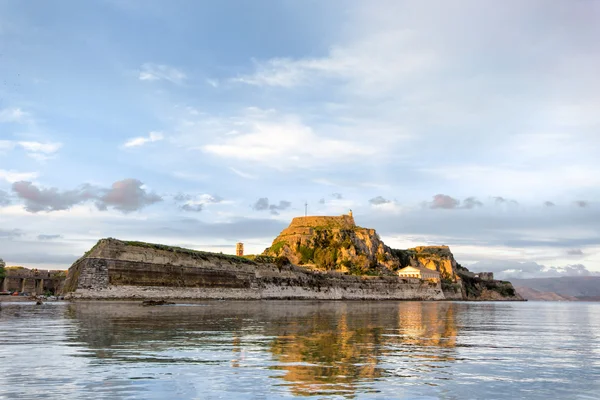 Corfu Yunanistan eski kale — Stok fotoğraf