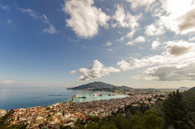 panoramik Zakintos Adası