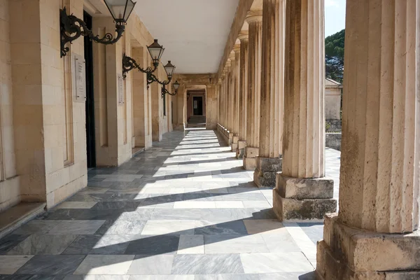 Museum in the city of Corfu — Stock Photo, Image