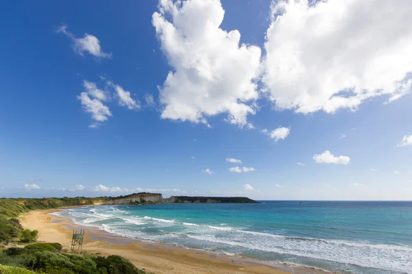 Landschaft am Strand von Gerakas — Stockfoto