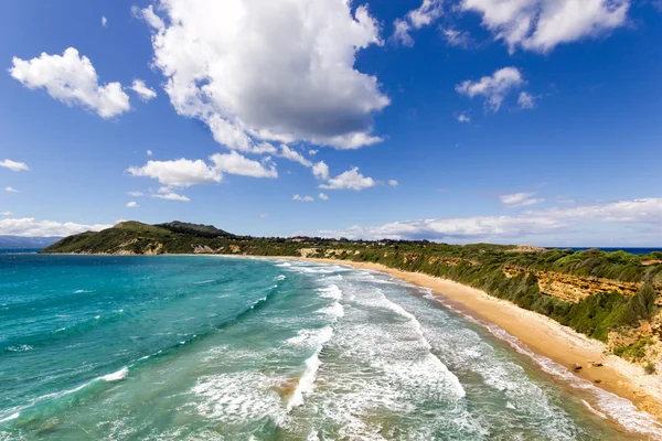 Gerakas Strand Nistplatz für Meeresschildkröten — Stockfoto