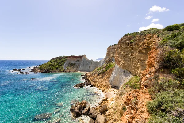 Gerakas beach żółw zagnieżdżanie witryny — Zdjęcie stockowe