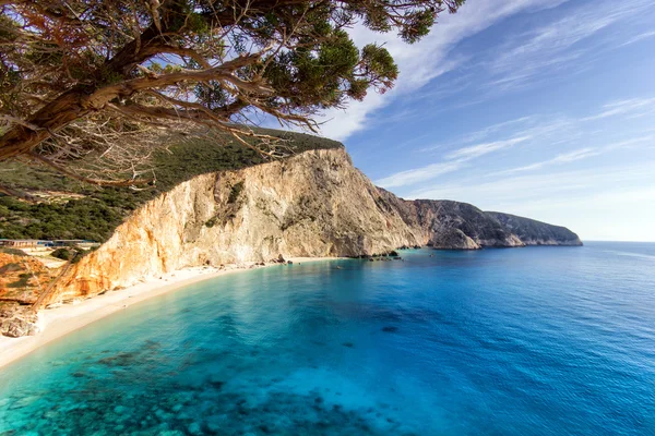 Porto katsiki em leykada — Fotografia de Stock