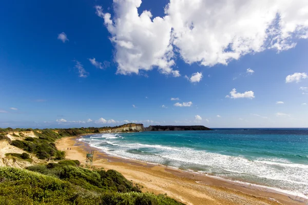 Gerakas Strand Nistplatz für Meeresschildkröten — Stockfoto