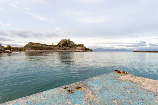 Eski Kalesi şehrin Korfu — Stok fotoğraf