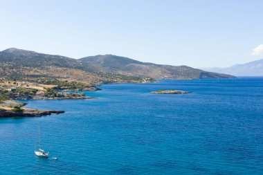 manzara zante Island, Yunanistan