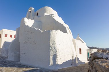 geleneksel kilisede beyaz: Mykonos