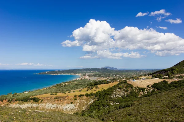 Krajobraz wyspa Zakynthos, Grecja — Zdjęcie stockowe