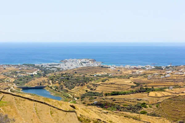 Vista aérea de la isla de Tinos, Grecia —  Fotos de Stock