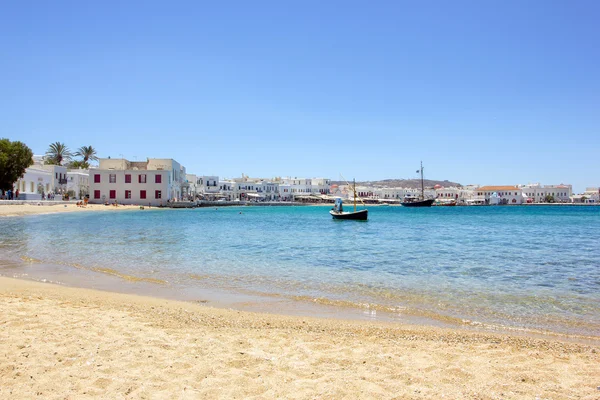 Praia de Mykonos — Fotografia de Stock