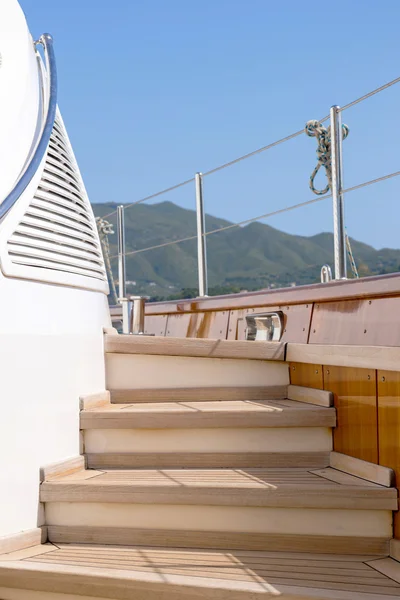 Luxus Segel Boot Teile Detail — Stockfoto