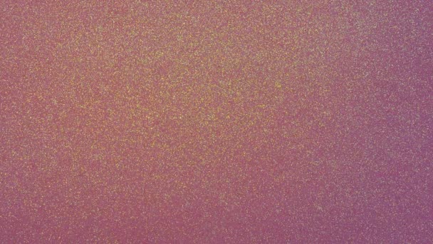 Flashing Sand Color Background Shimmers Gems Moves — Αρχείο Βίντεο