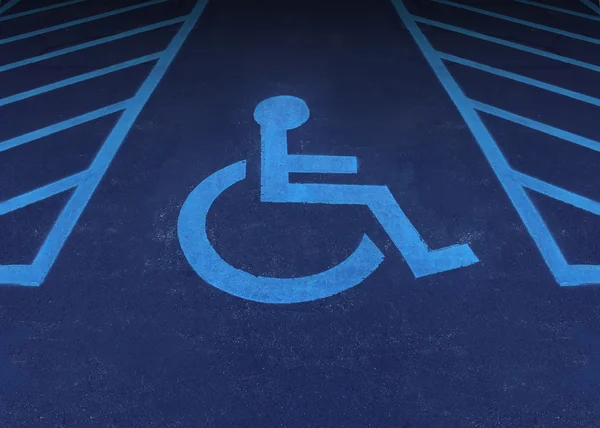 Handicappati e disabili — Foto Stock