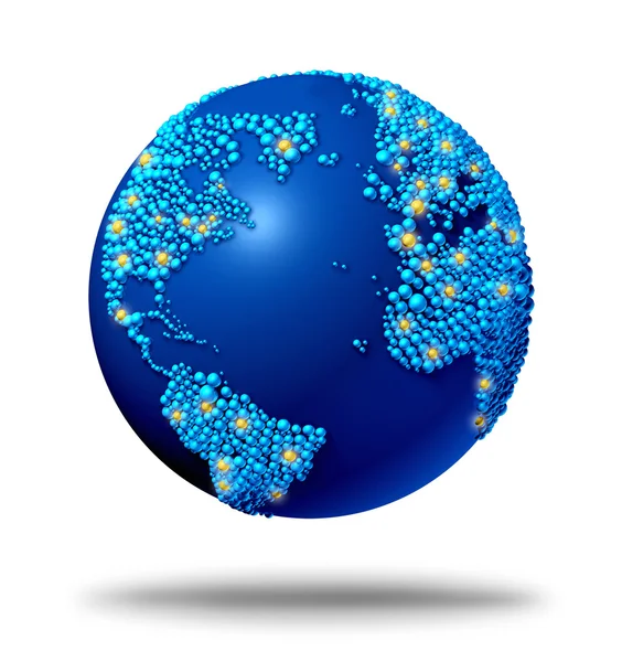 Global Network — Stock Photo, Image