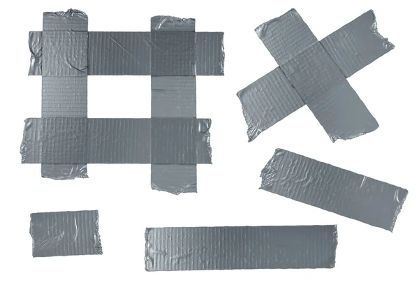 Duct Tape Isolated Elements — Stock Photo, Image