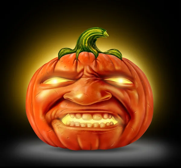 Sütőtök jack o lantern — Stock Fotó