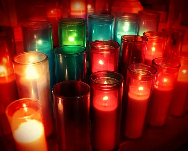 Духовні свічки — стокове фото