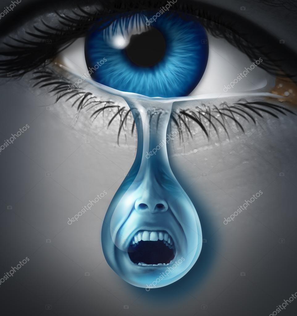 Tears stock photo. Image of despair, abuse, conceptual - 29058878