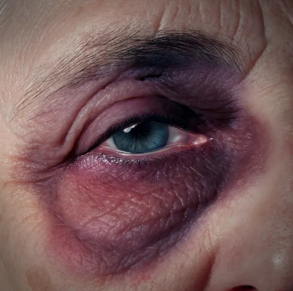 Violence envers les personnes âgées — Photo