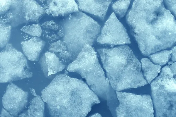 Разбитый лед — стоковое фото