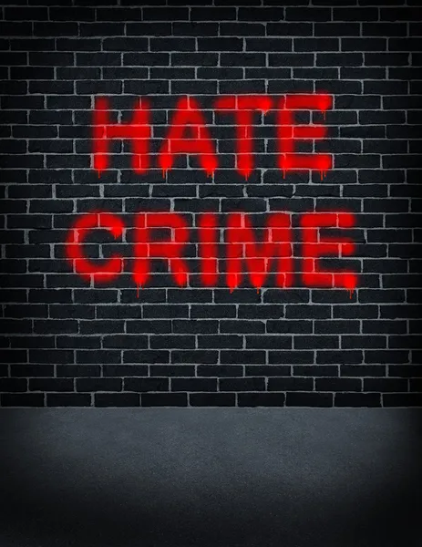 Crime de ódio — Fotografia de Stock