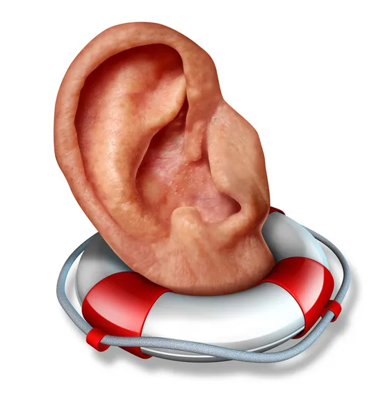 Spara din hörsel — Stockfoto