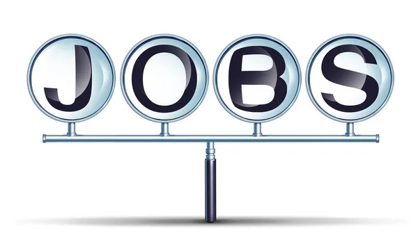 Arbeitsplätze und Beschäftigung — Stockfoto