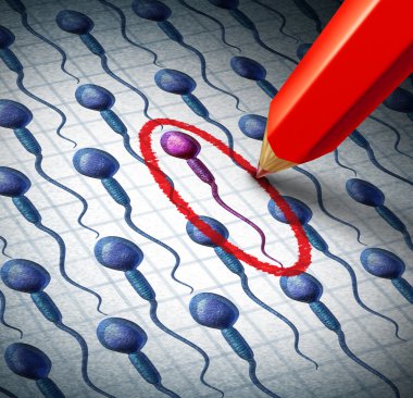 Human Sperm Selection clipart