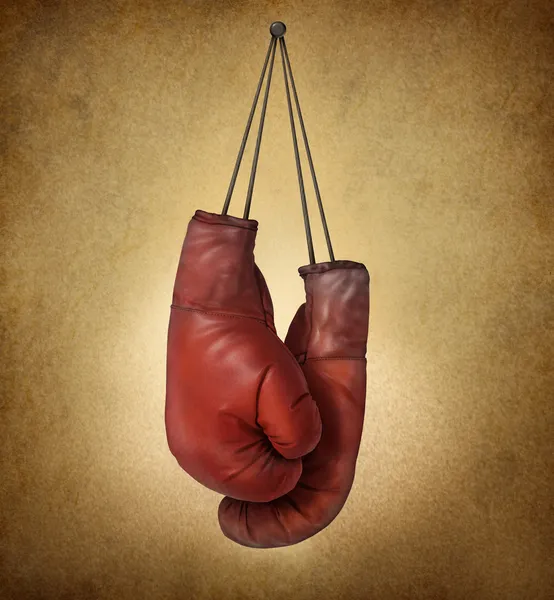 Boxing Gloves Grunge — Stock Photo, Image