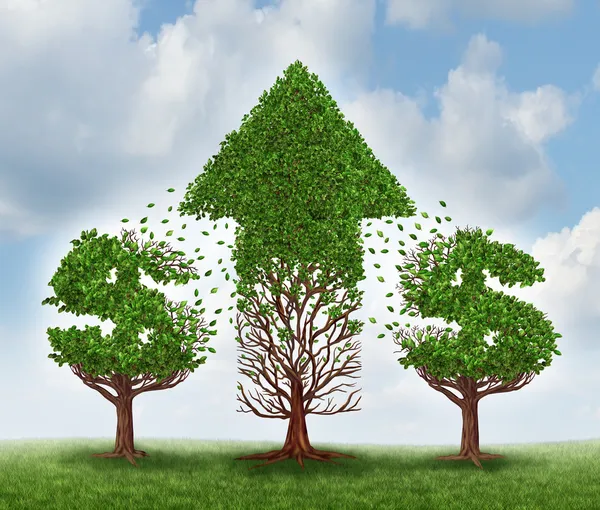 Money Growth — Stock Image Money Growth Stock Photo