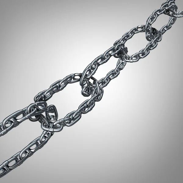 Group Chain link — Stock Photo, Image