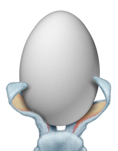 Påskägg bunny — Stockfoto