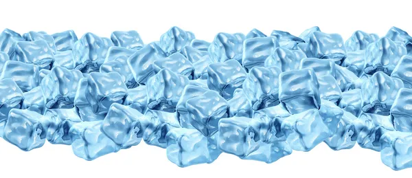 Ice cube gränsen — Stockfoto