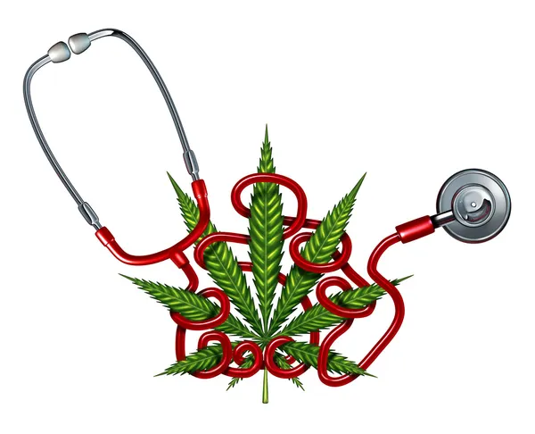 Gesundheitsversorgung mit Marihuana — Stockfoto