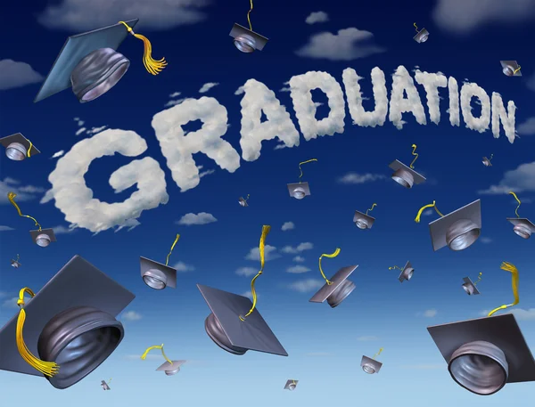 Graduation Celebration — Stock Photo, Image