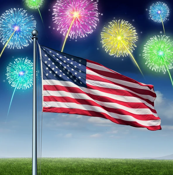 Amerikaanse viering — Stockfoto