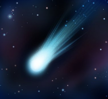 Comet Fireball clipart