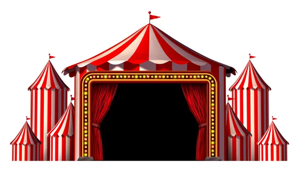 Cirkus scen — Stockfoto