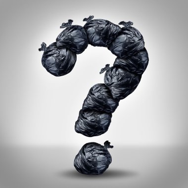 Garbage Questions clipart